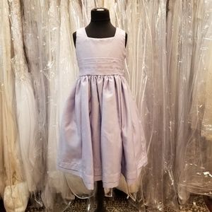 Lavender Girl's Short Dress